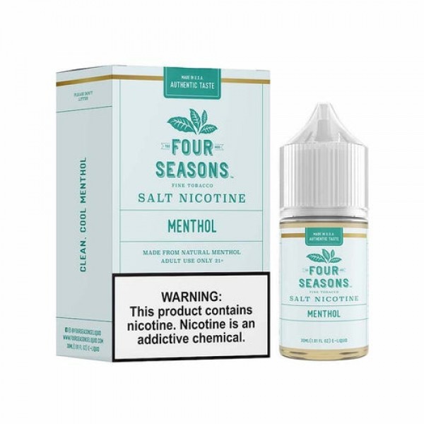 Four Seasons Salts Menthol eJuice